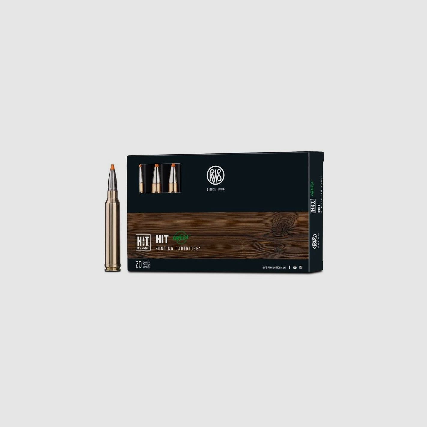 RWS 300 WIN MAG 165 GRS / 10,7 G HIT 20 STK, Bild 1 von 3