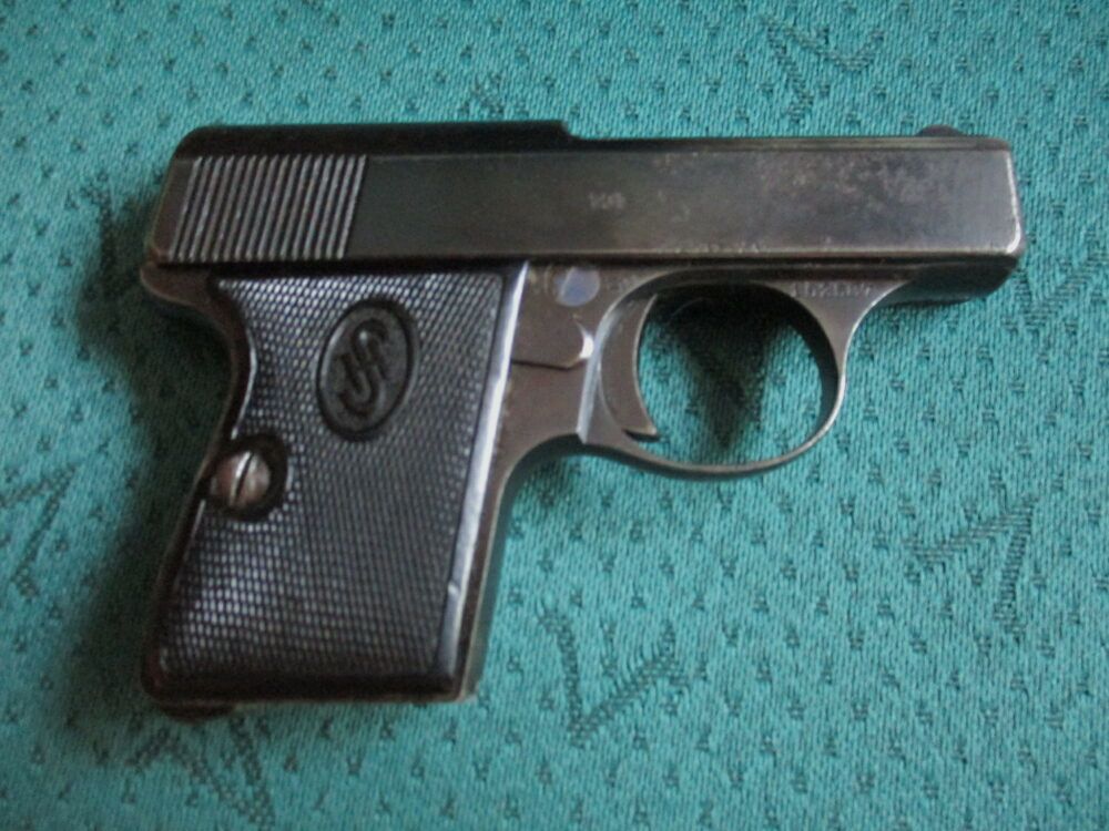 Pistole 6,35mm Haenel Mod. 2 aus Sammlung 2