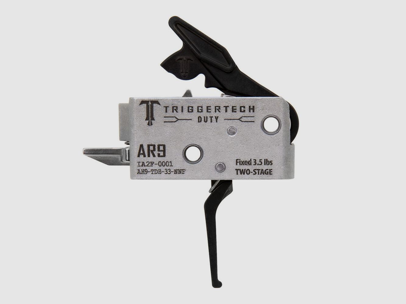 TRIGGERTECH AR-9 DUTY ABZUG STRAIGHT FLACH ZWEI-STUFIG, Bild 1 von 3
