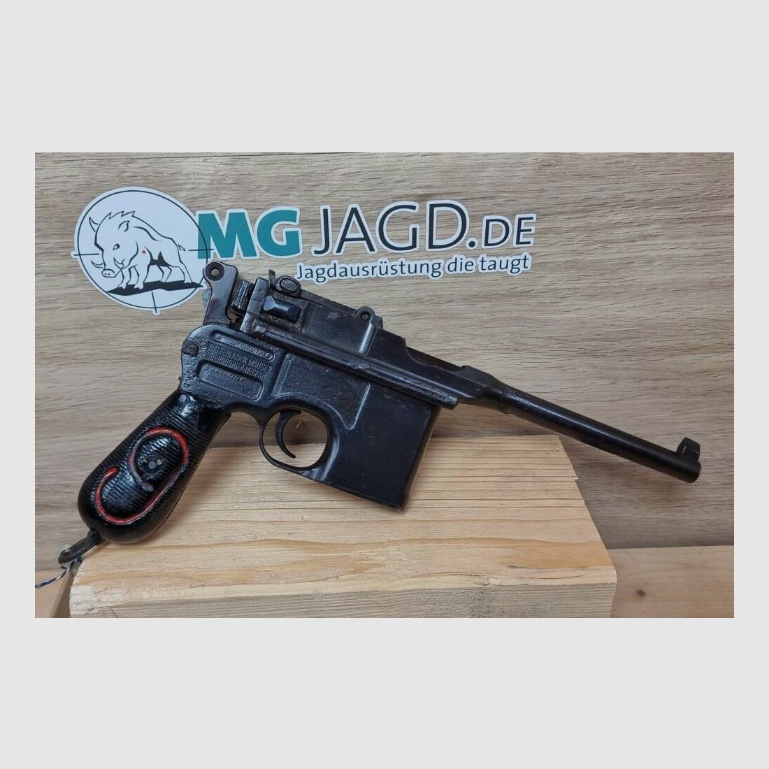Mauser C96 "red 9" 9mmLuger
