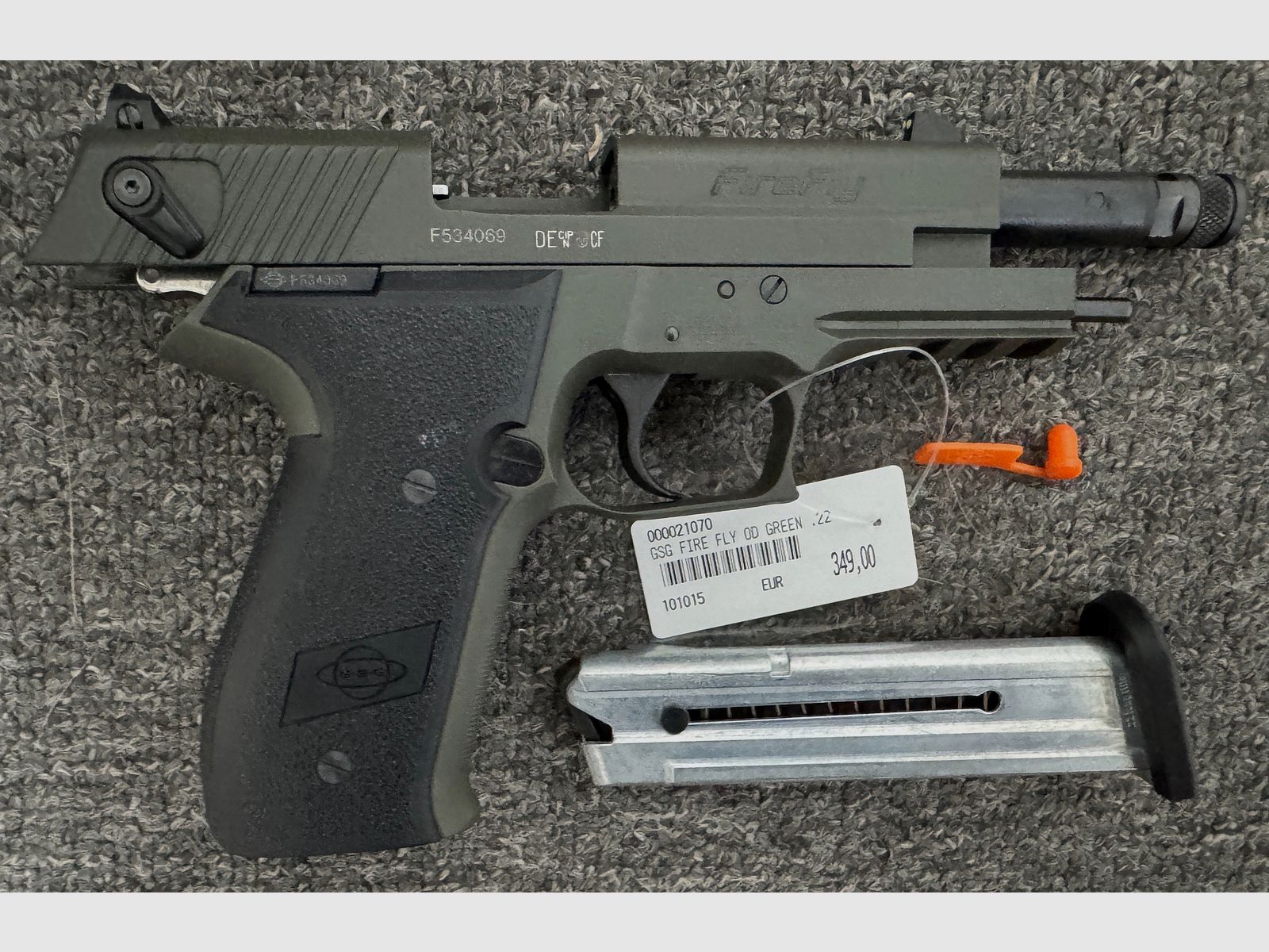 Pistolet GSG Firefly .22lfb MG, zdjęcie 5 z 5