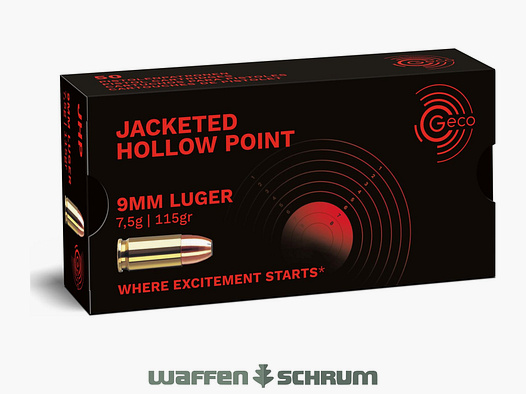 Geco Hohlspitz 7,5g - 115gr 9mmLuger