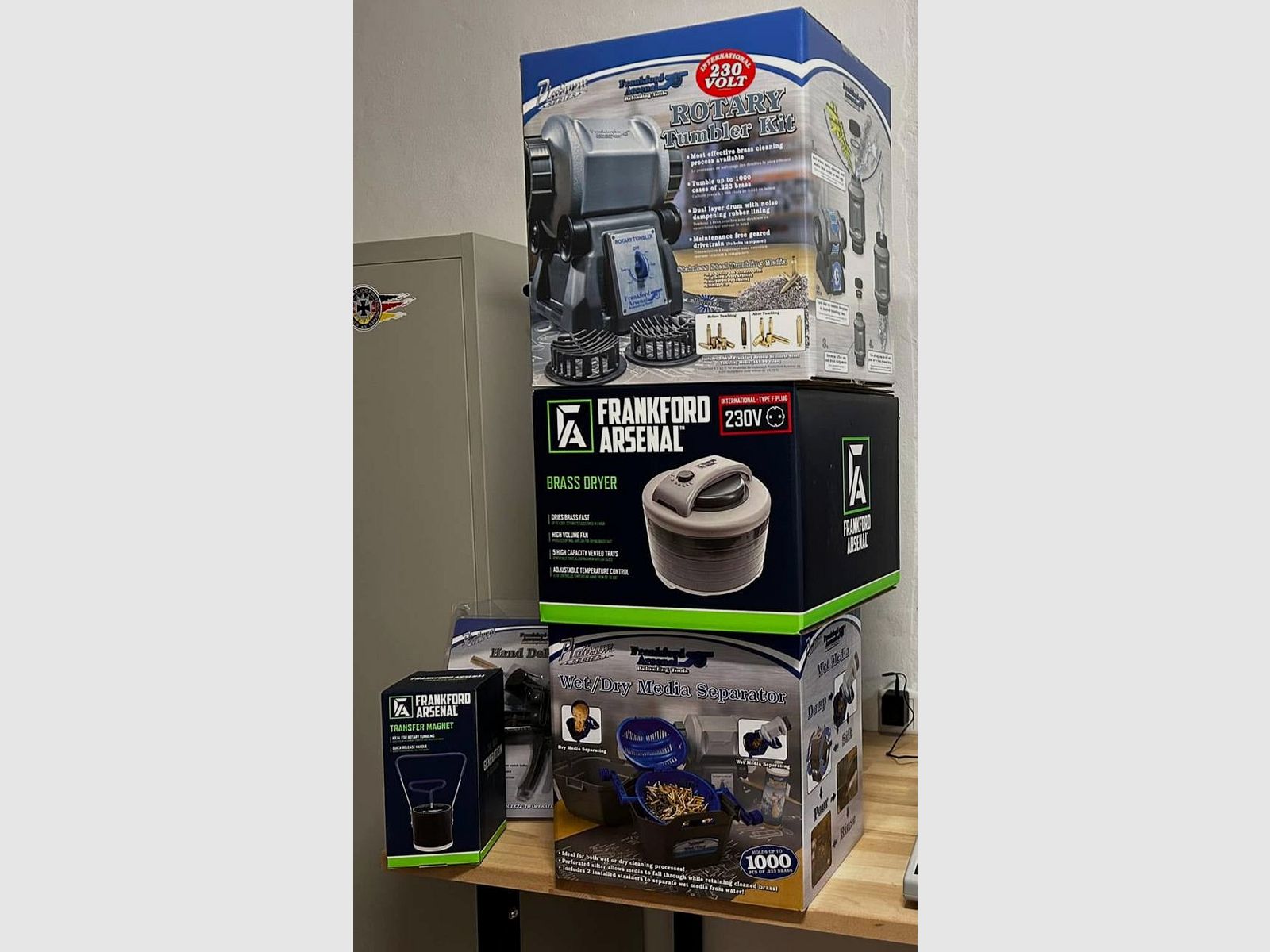 Tumbler, dryer etc. Das perfekte Kit für die perfekten Hülsen