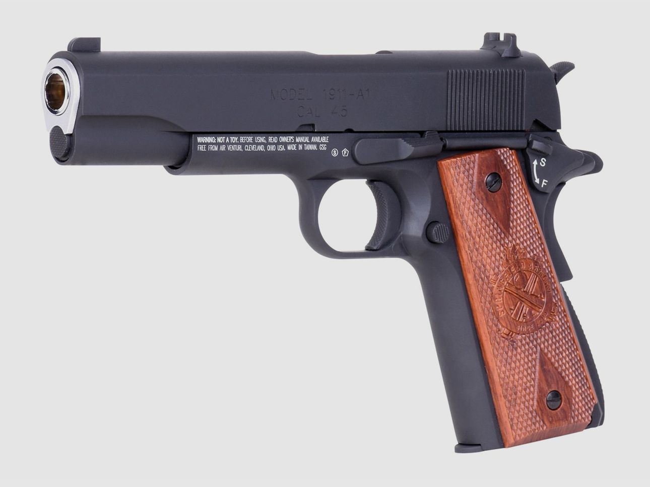 CO2 Pistole Springfield 1911 Mil-Spec Blow Back Kaliber 4,5 mm BB (P18)