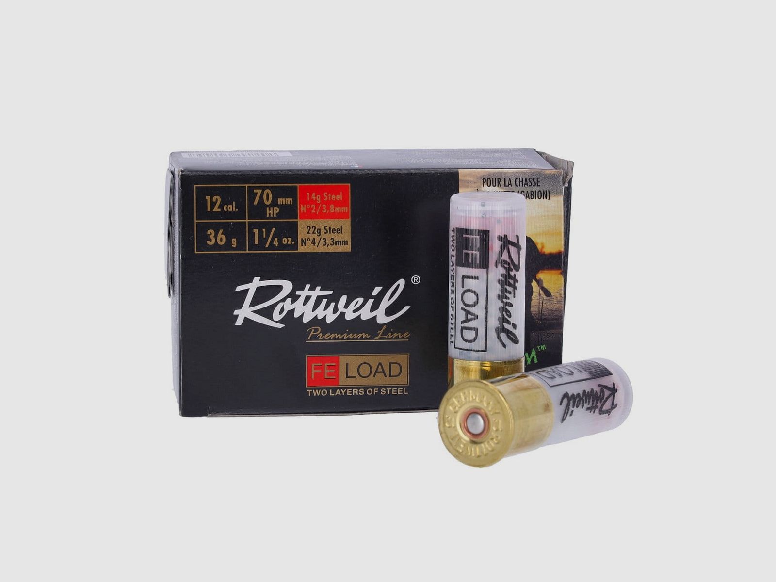 Rottweil 12/70 FE-LOAD HP 36 g - 10 Stk.