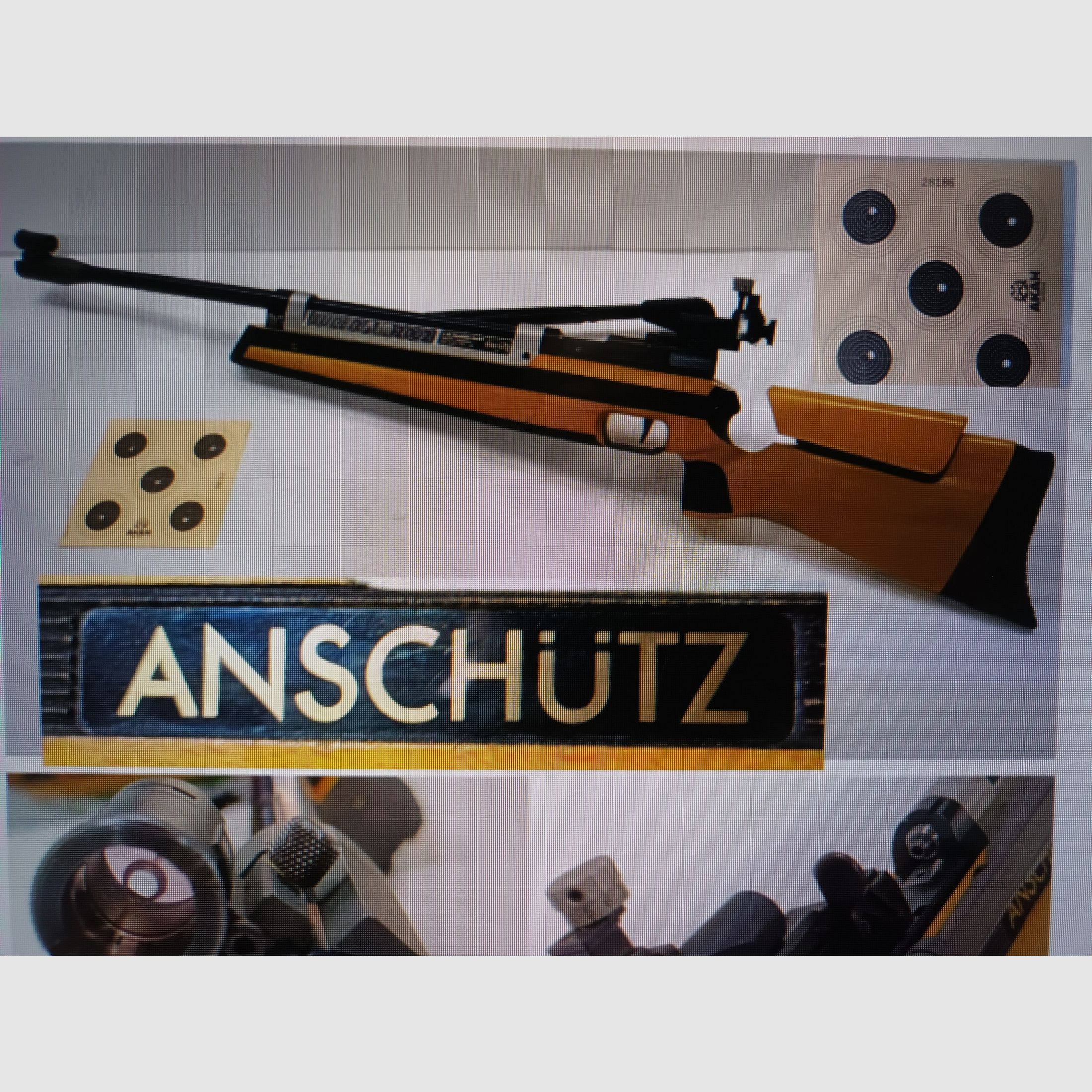 ANSCHÜTZ 2002 SuperAir __ RIFLE DE AIRE COMPRIMIDO __ TOP - CARGADOR LATERAL__ Cal.4,5mm(.177), imagen 1 de 7
