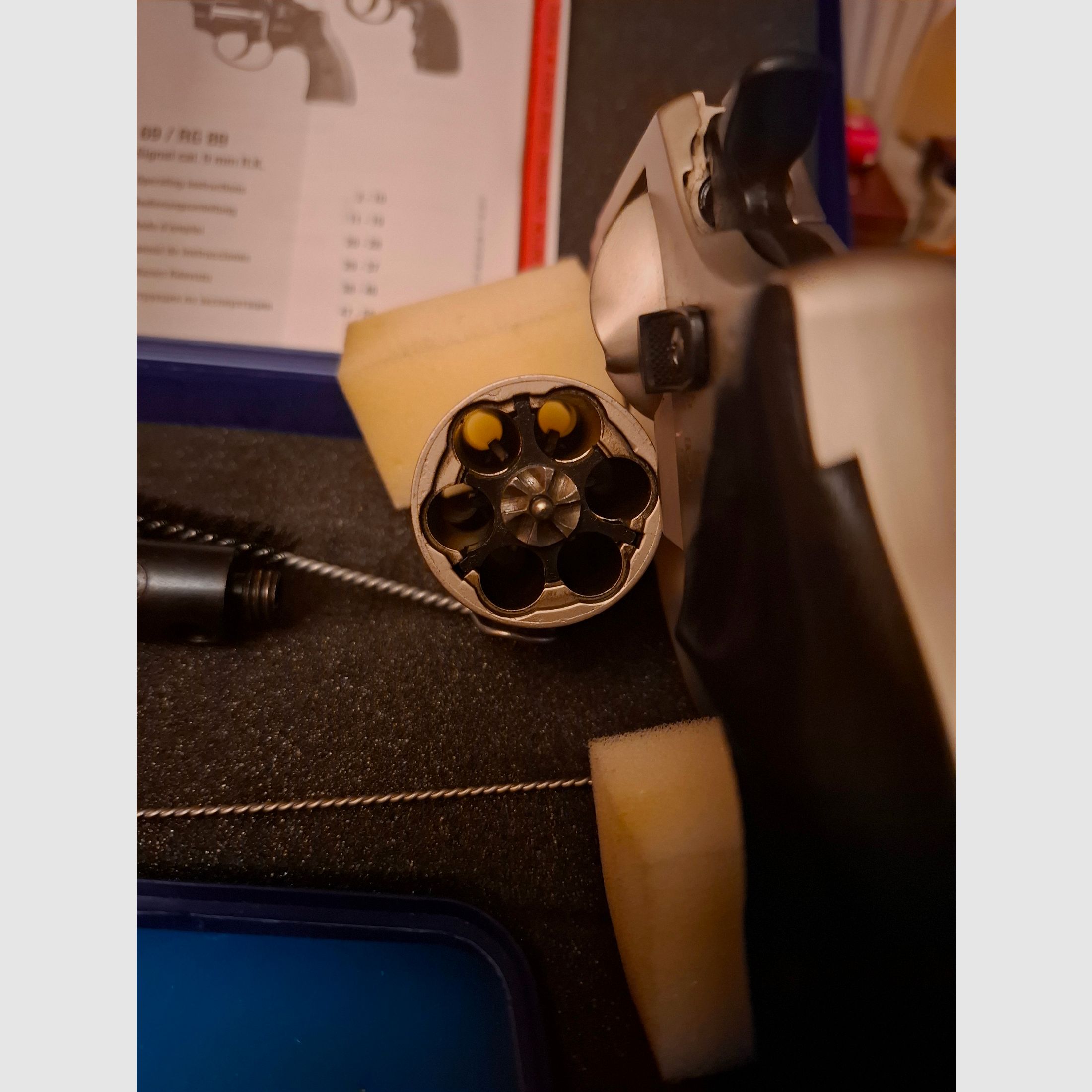 Röhm RG 89 Nickel 9mm RK. PTB 594
