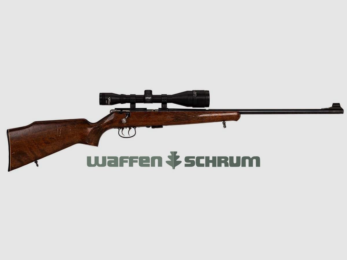 Anschütz 1415  , ZF Walther 6 X 42  Absehen 4, Festmontage, .22lr