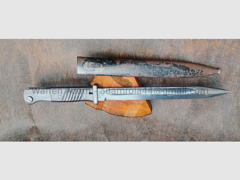 Bayoneta M84/K98 K. 98k Código 41cof (Eickhorn /Solingen?)
