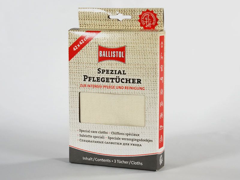 BALLISTOL Wapenreinigingsdoekjes 3-pack