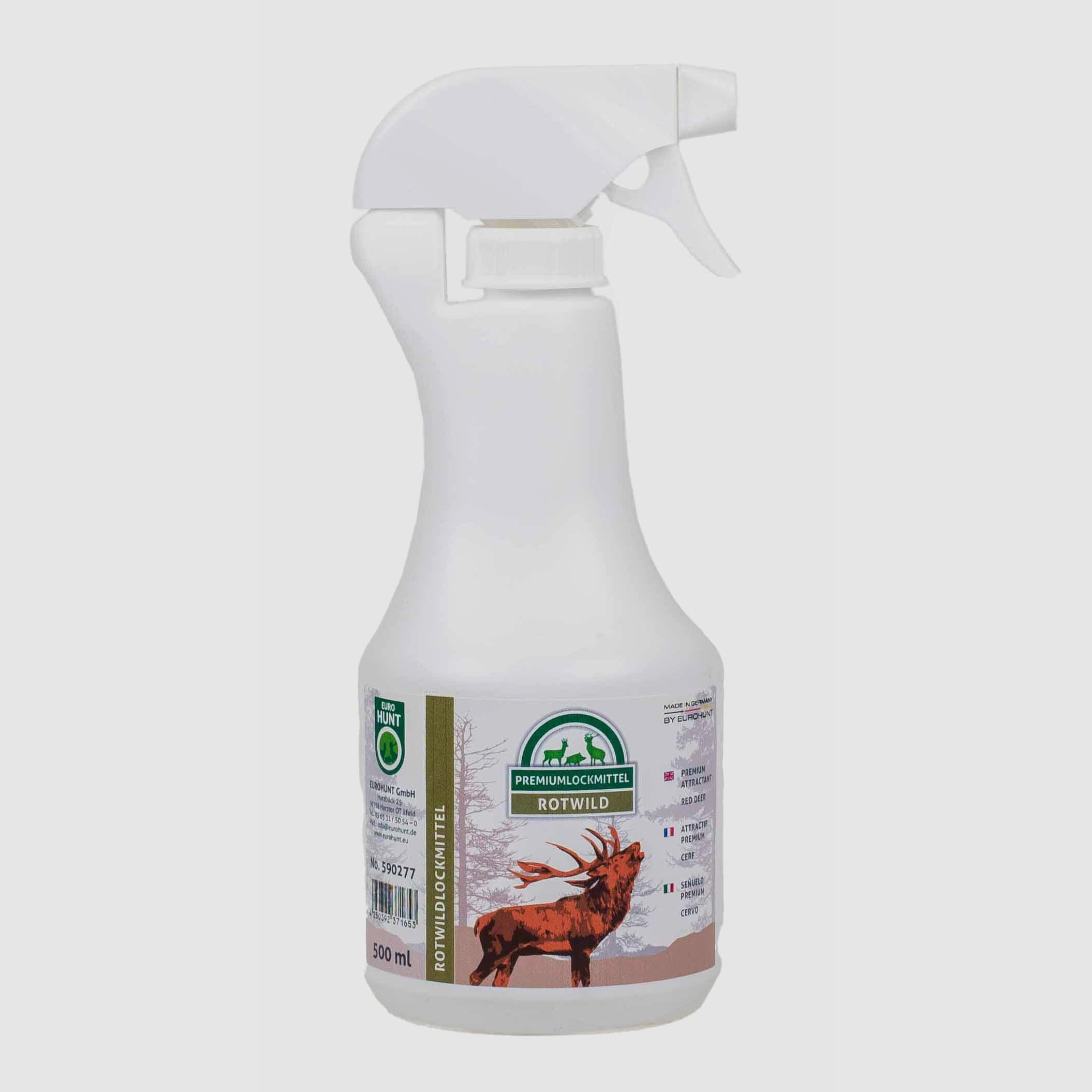 Eurohunt Rotwildlockmittel   500ml Pumpsprühflasche