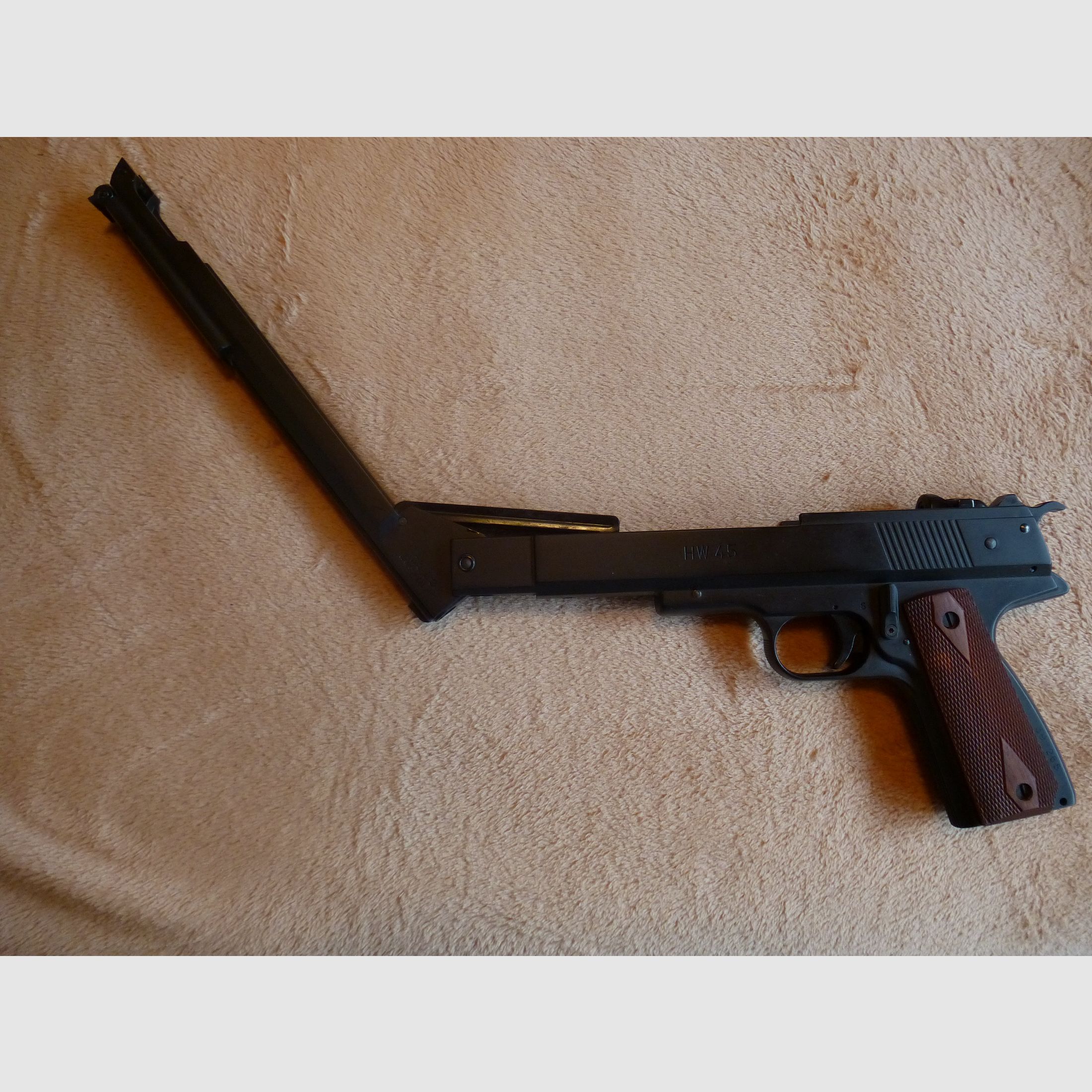 Weihrauch HW45 brüniert - Luftpistole 4,5mm