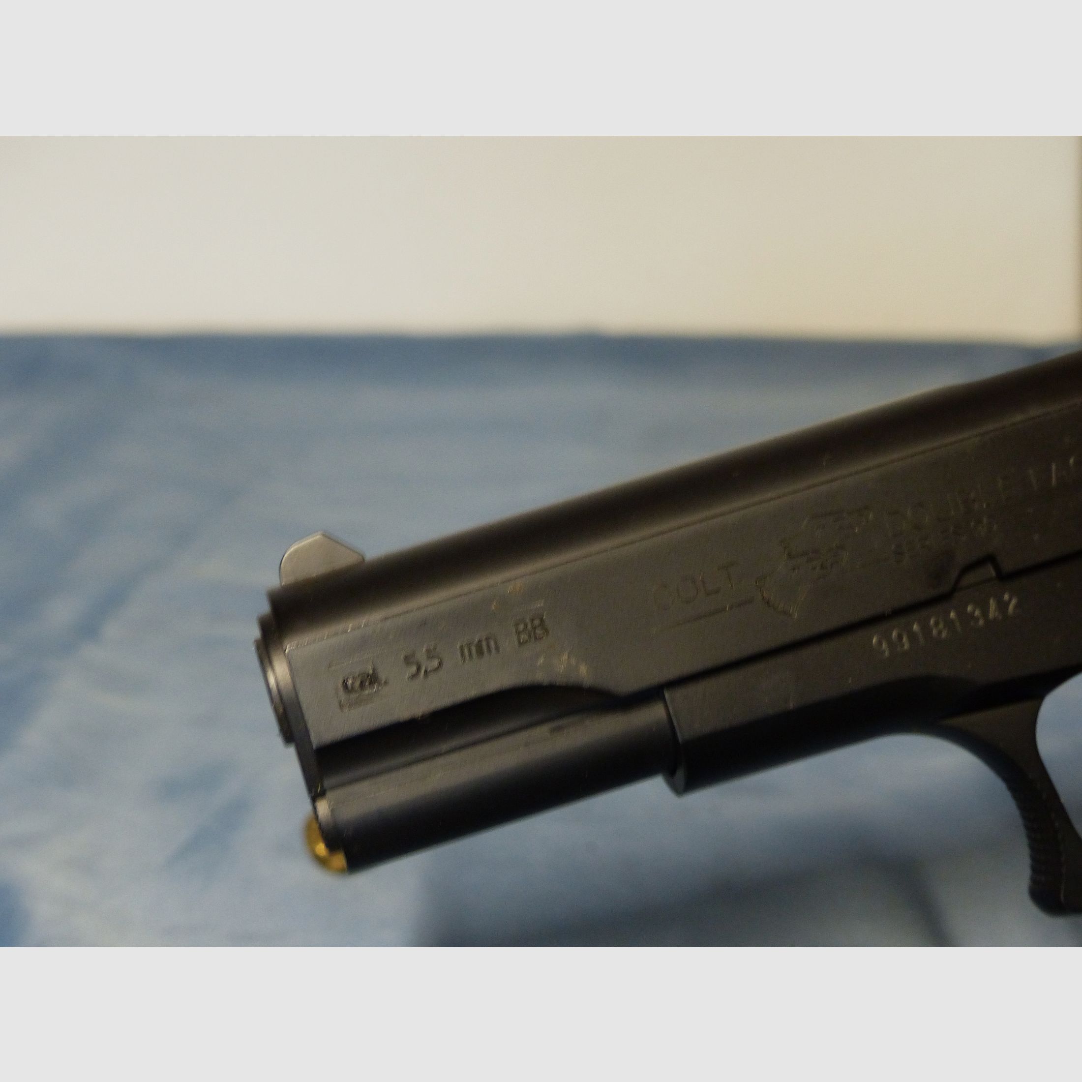 Colt Black Hop Up Type van KWC Soft Air Double Eagle Kal. 5,5mm