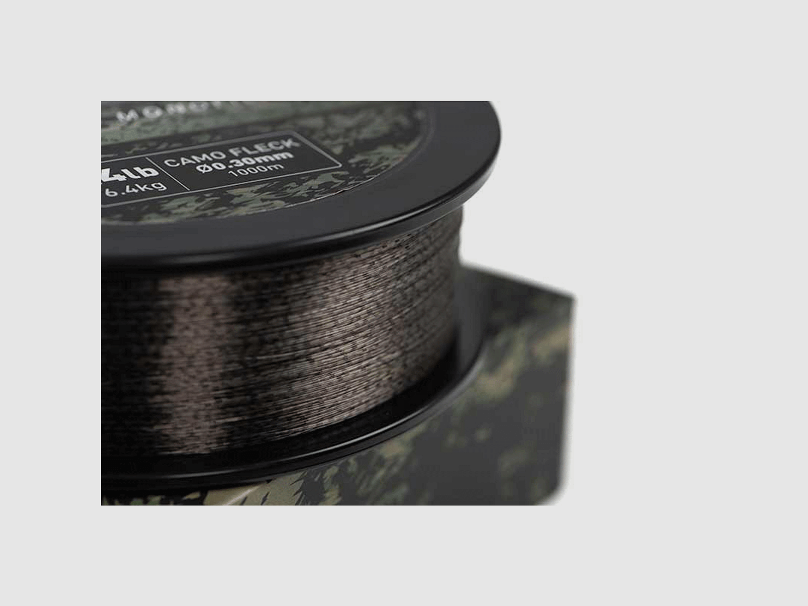 FOX – SOFT STEEL EXTRA TOUGH MONOFILAMENT 16lb 7.3kg CAMO FLECK Ø0.33mm 1000m, image 3 of 5