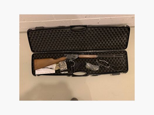 Umarex Bundle - Legends Cowboy Rifle 6mm Diabolo Antik Finish Koffer Extra Hülsen