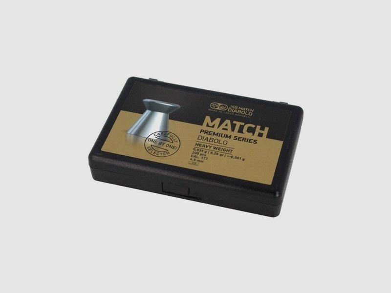 Box mit 200 Diabolos JSB Match Premium Heavy - Kal. 4,5