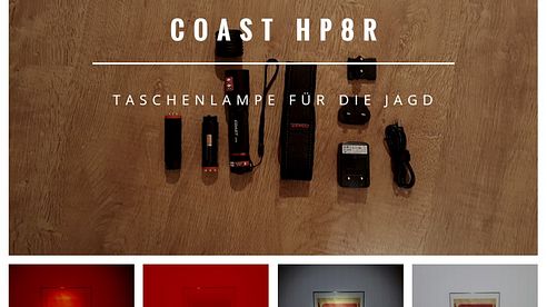 Coast Portland HP8R – Fokustaschenlampe für die Jagd