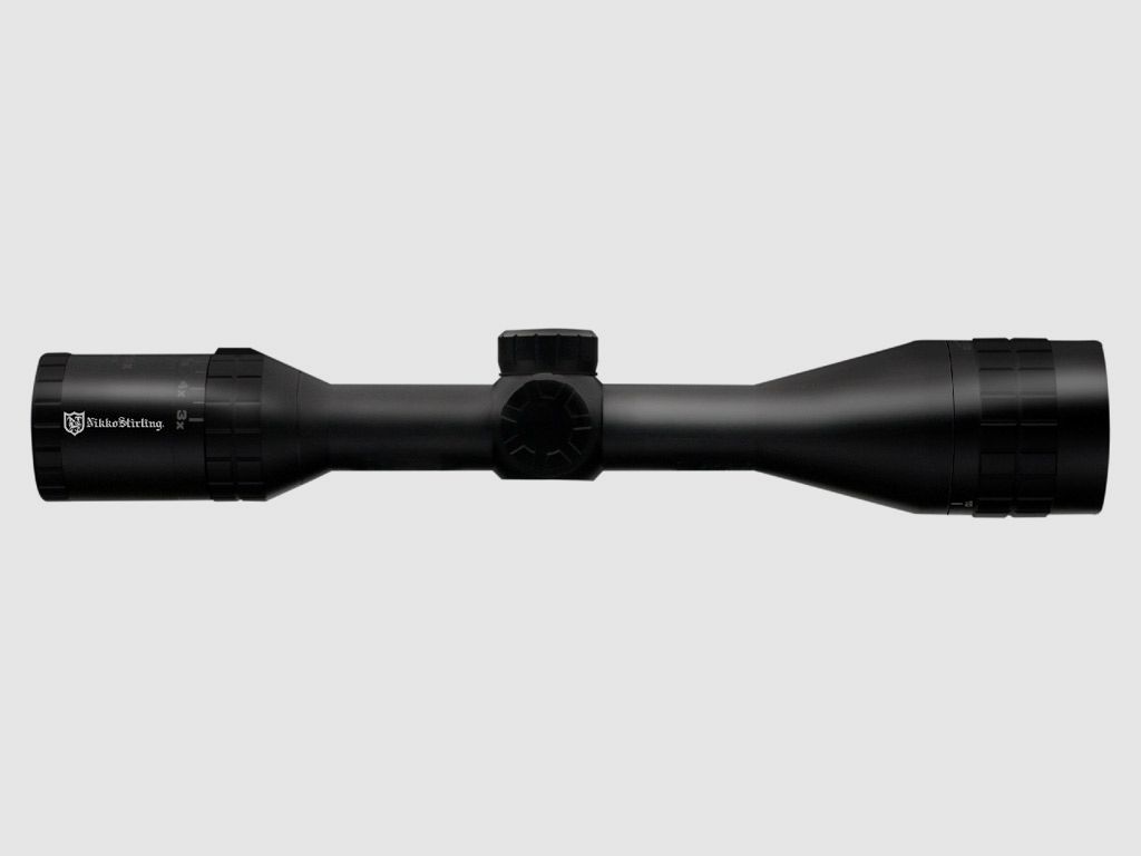 Zielfernrohr Nikko Stirling Panamax 3-9x50 AO IR, Leuchtabsehen Half Mil Dot, 1 Zoll Tubus