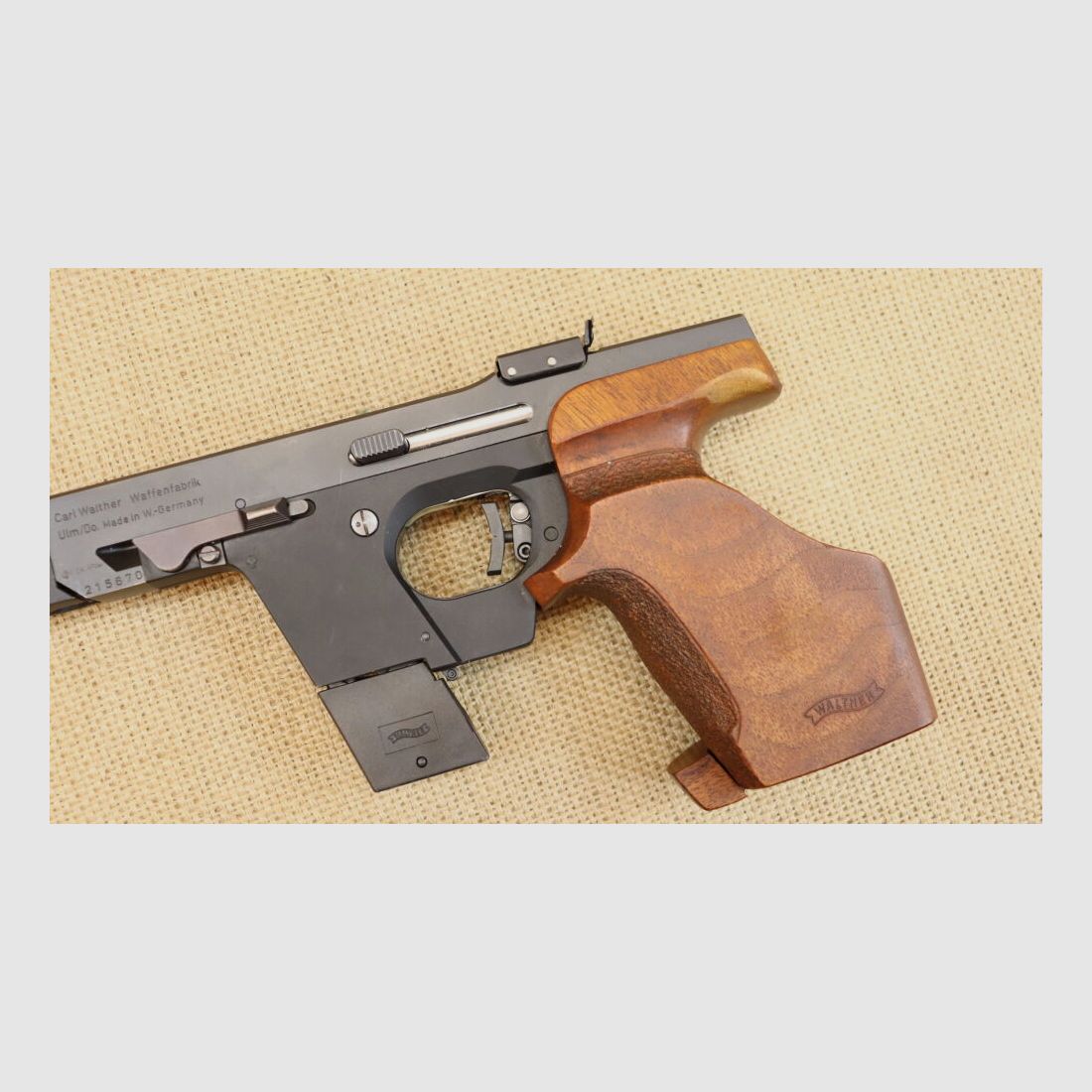 Walther GSP, Kal. .32, inkl. Wechselsystem Kal. .22lr
