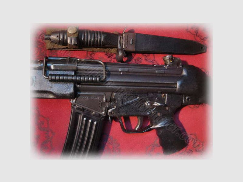 Heckler & Koch draaghandgreep met montage G3,