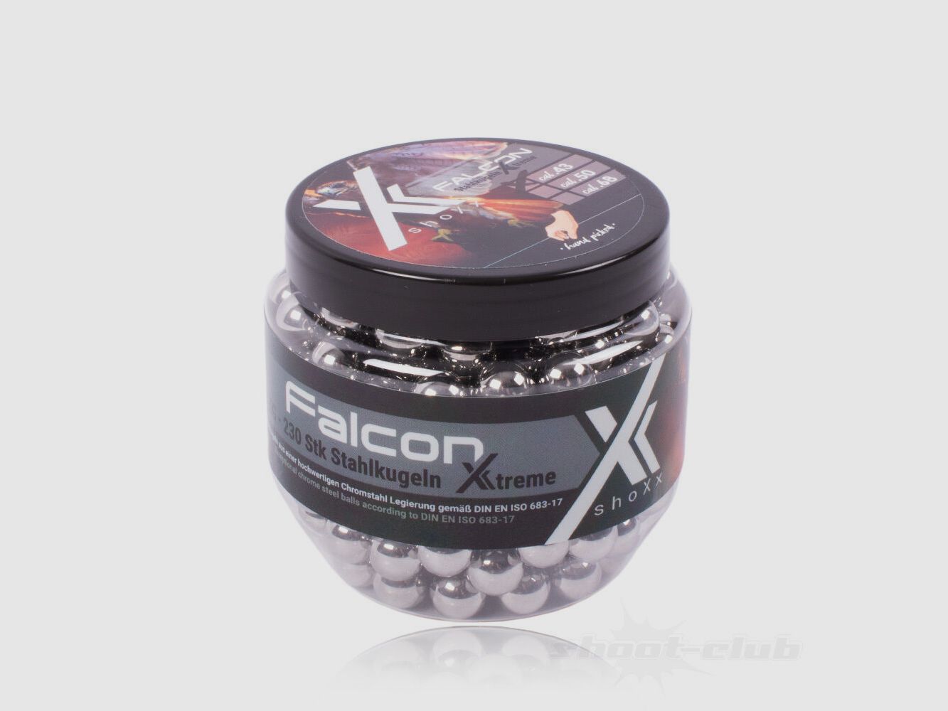 shoXx Falcon steel balls .43