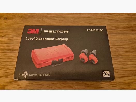 3M Peltor LEP-200 EU OR – Protección auditiva electrónica (NUEVO & OVP)