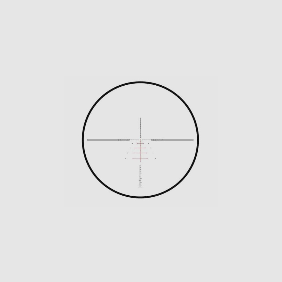 HAWKE Optics Zielfernrohr mit Leuchtabsehen 6-24x56 Sidewinder Abs. SR Pro II