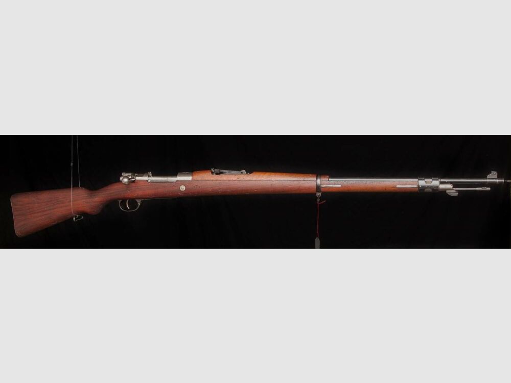 DWM Berlin Mauser 98 1909 Argentino matching numbers, matching number cleaning rod