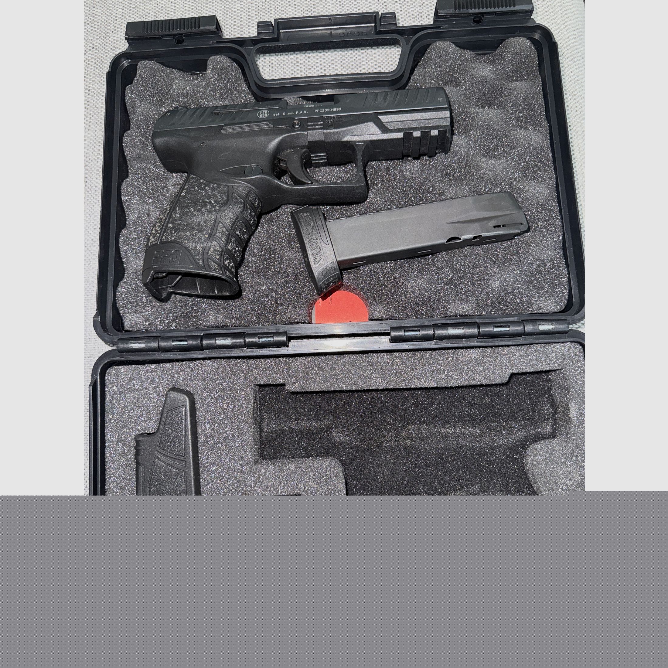 Walther PPQ M2 Navy Kit Schreckschusspistole mit Schalldämpfer