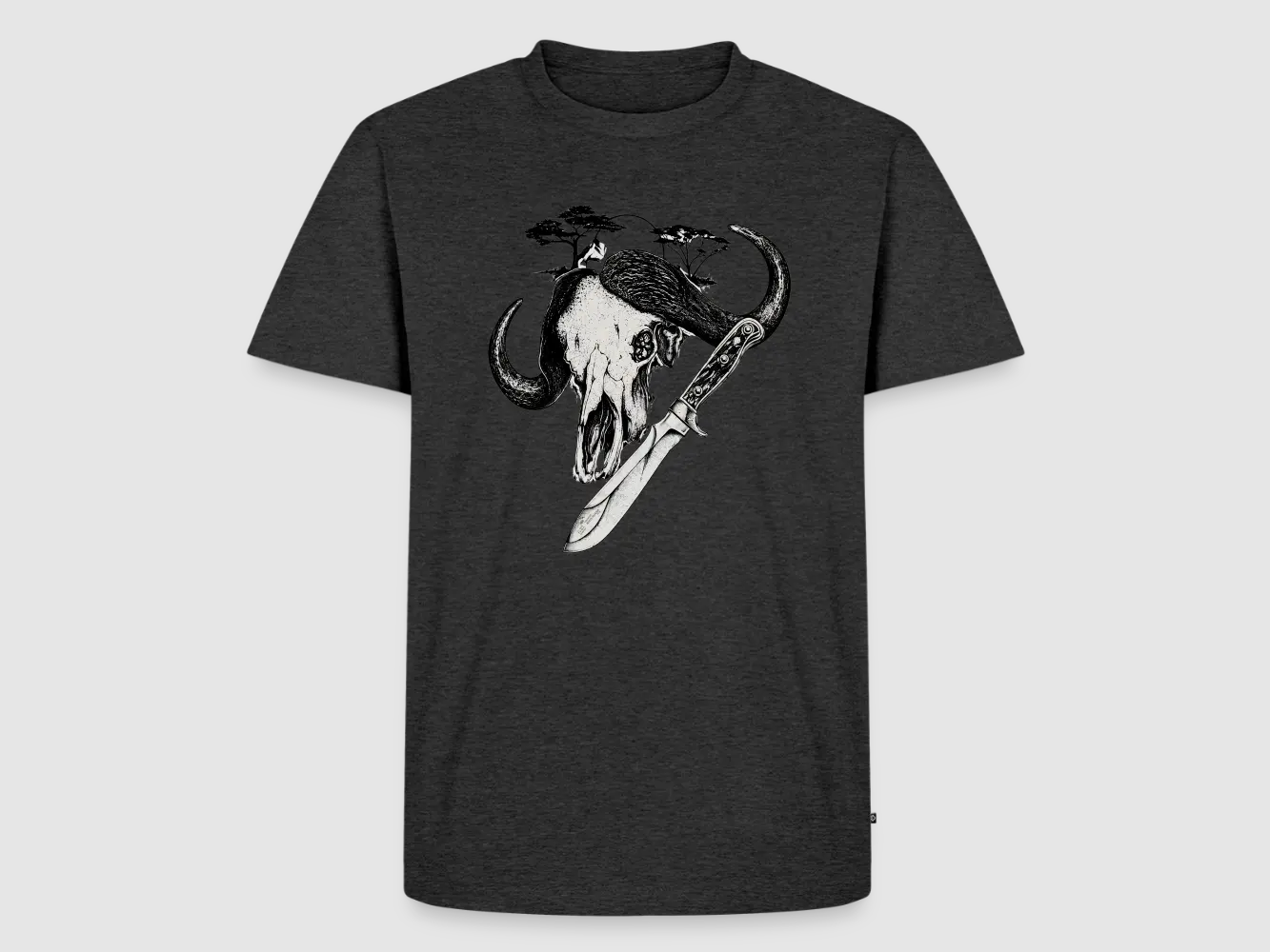 PUMA Men´s Premium T-Shirt „White Hunter – Big Game"