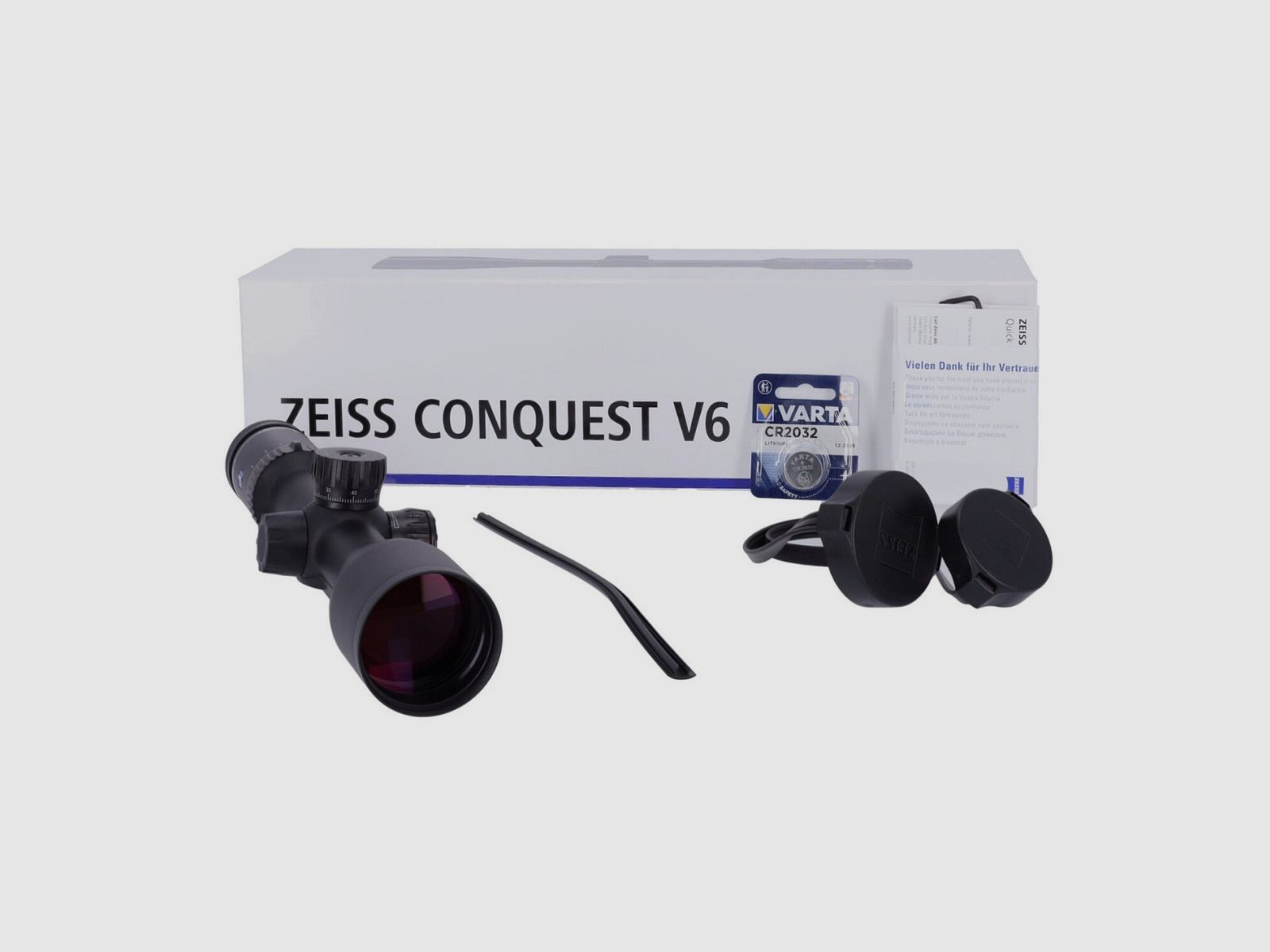ZEISS Conquest V6 2-12x50 con riel y ASV, imagen 9 de 9