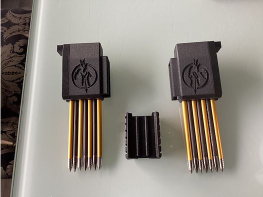 Mankung Sobek 2 x Schnellader +Zusatz Halterung  