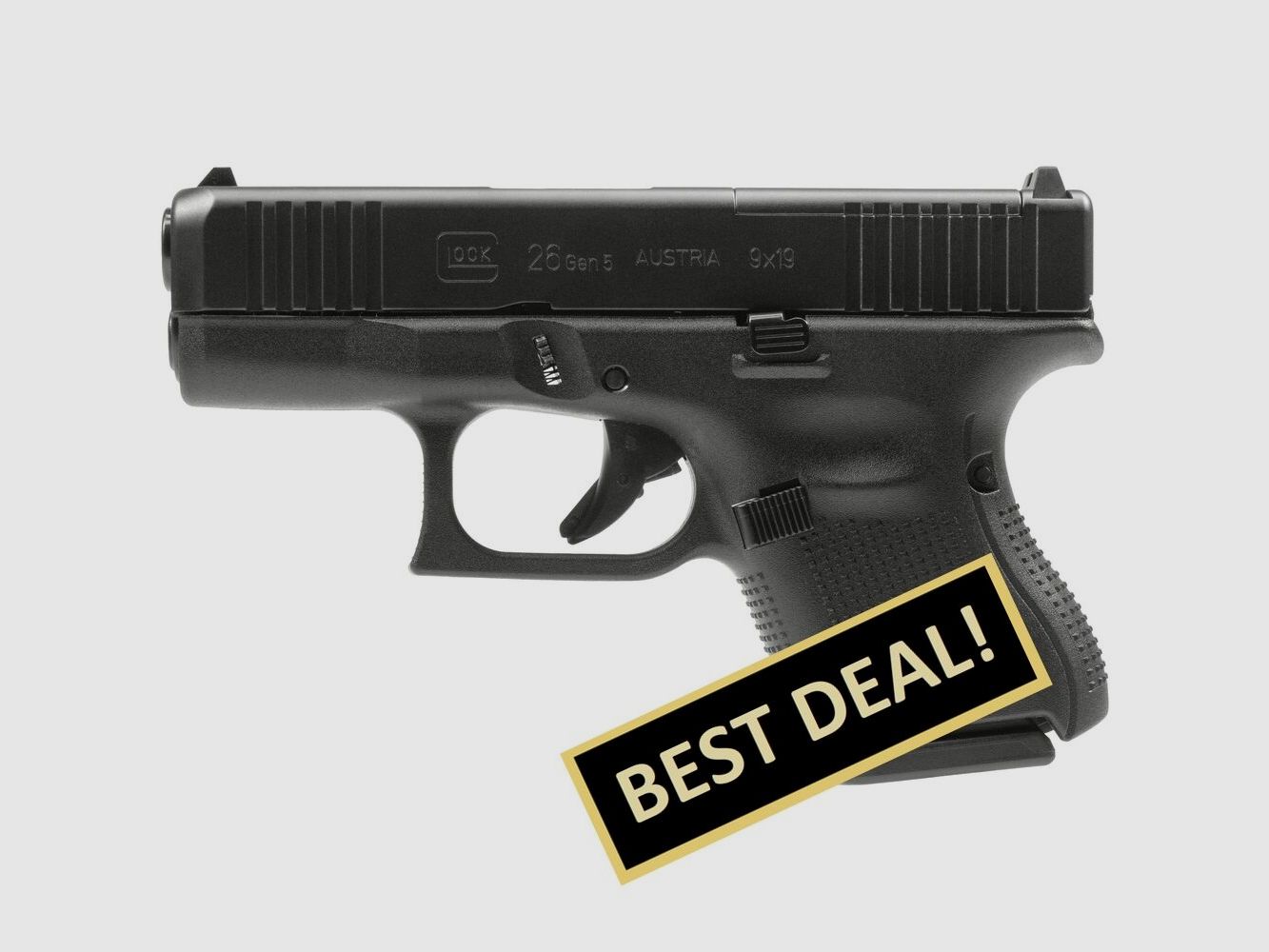 Glock Pistole 26 Gen5 MOS / FS 9 mm Luger