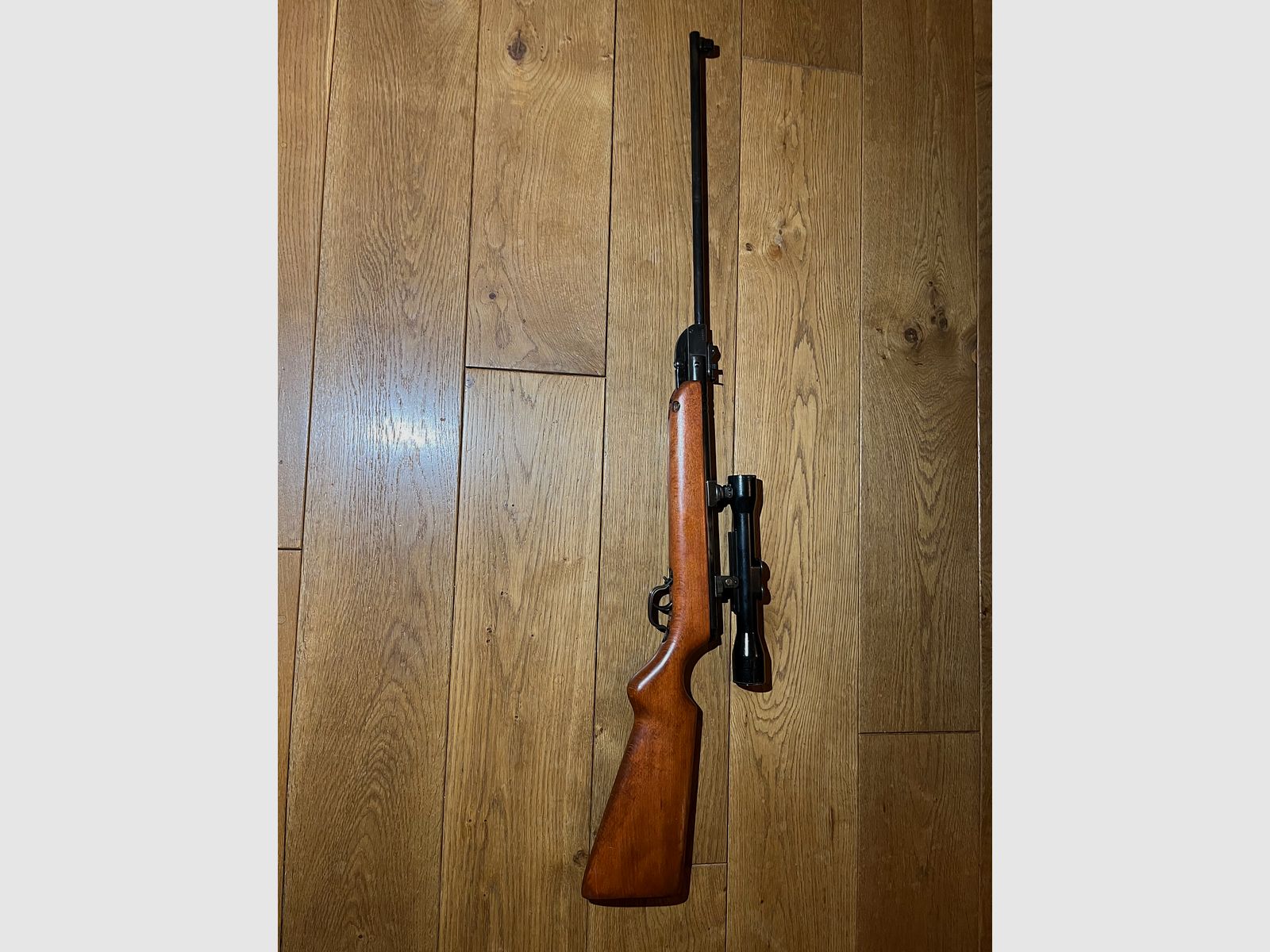 Luftgewehr Haenel Suhl 303 mit Zielfernrohr Carl Zeiss Jena ZF4/N