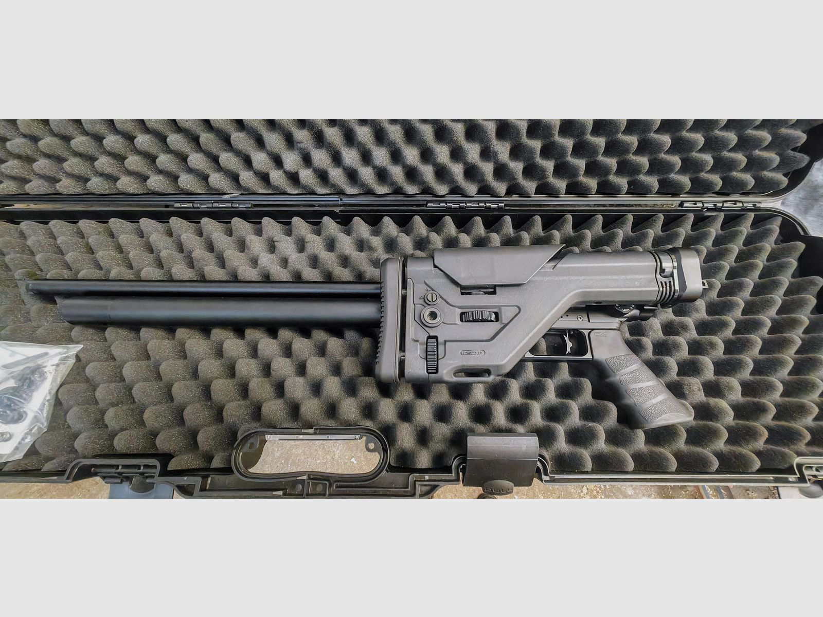 FX Dream Line Tacticel 4,5m/m,mit Tacticel-Klappschaft, Exportsatz u. Zielfernrohr, mit Koffer