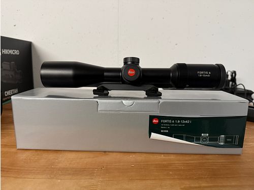 Leica Fortis 6 1.8–12x42i L-4a mit Schiene – Neuwertig aus 2024