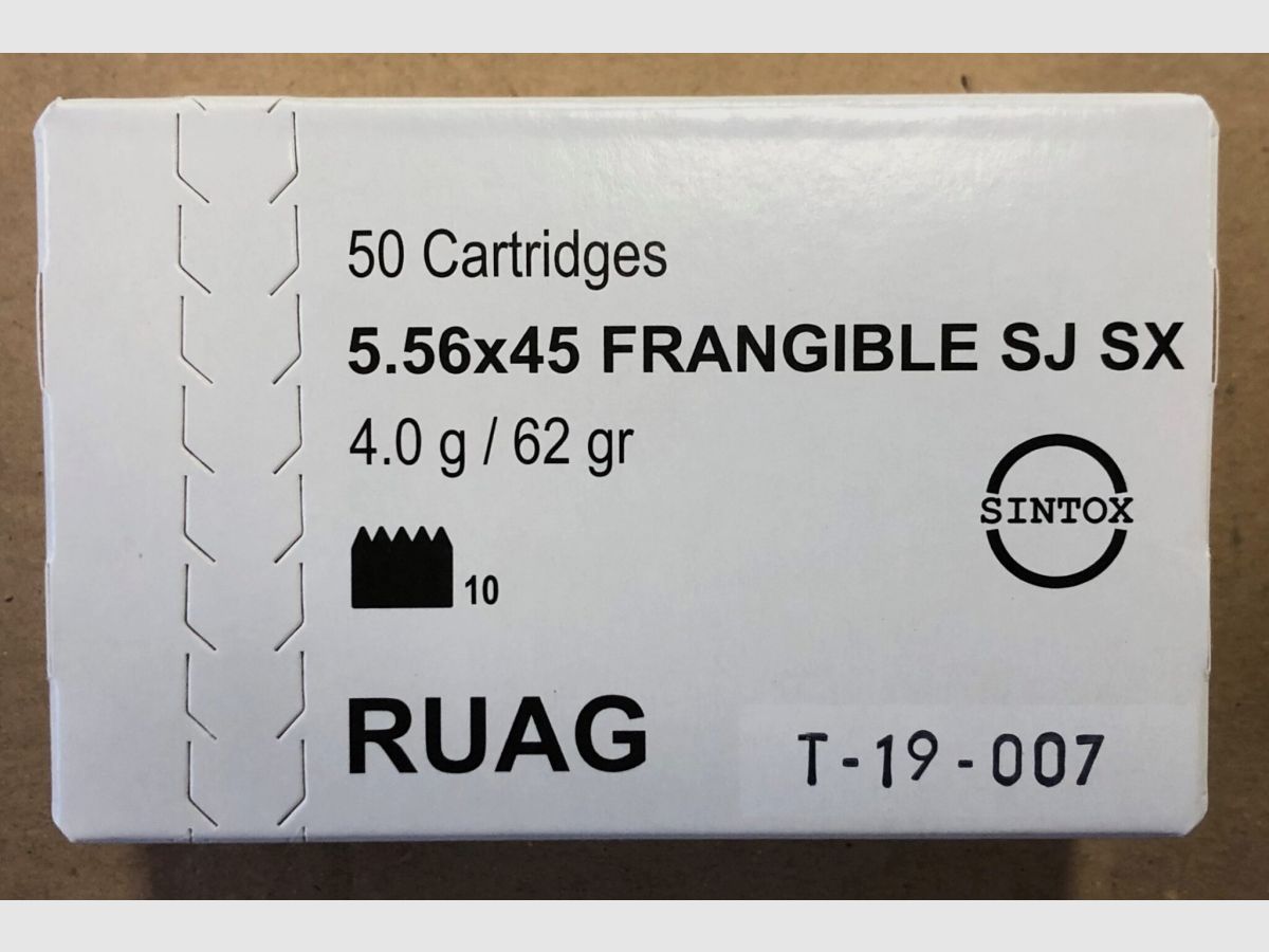 5.56×45 Frangilbe SJ SX 4g / 62gr