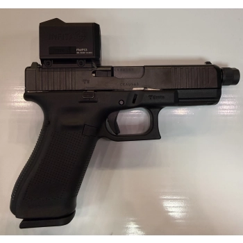Glock 45 MOS FS M13,5x1 pistool, kal. 9x19 + FMP13 InfiTac warmtebeeldcollimator, afbeelding 2 van 4