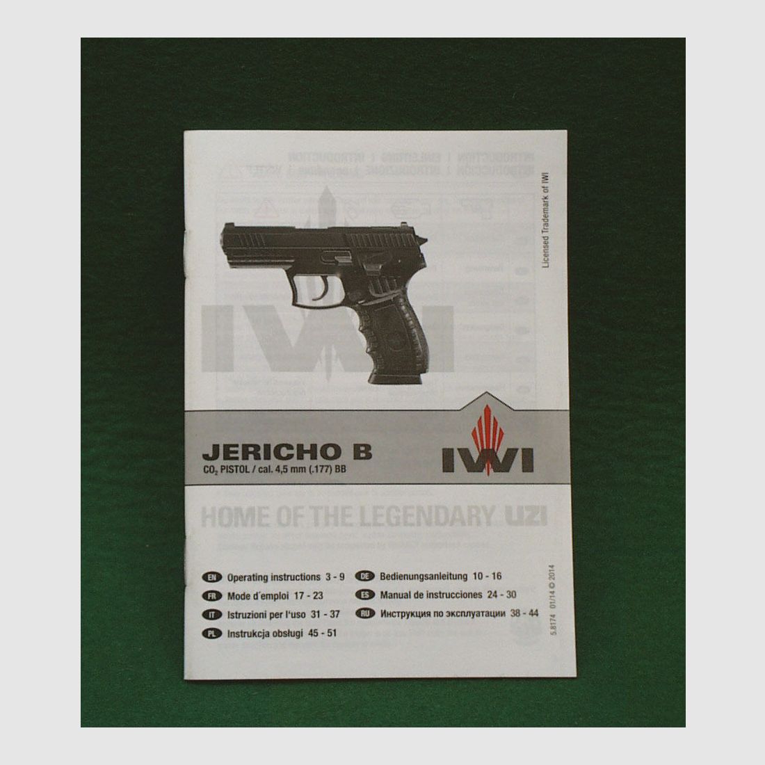 Umarex IWI Jericho B CO2 Pistole