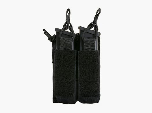 Open top double pistol mag pouch - Black [8FIELDS]