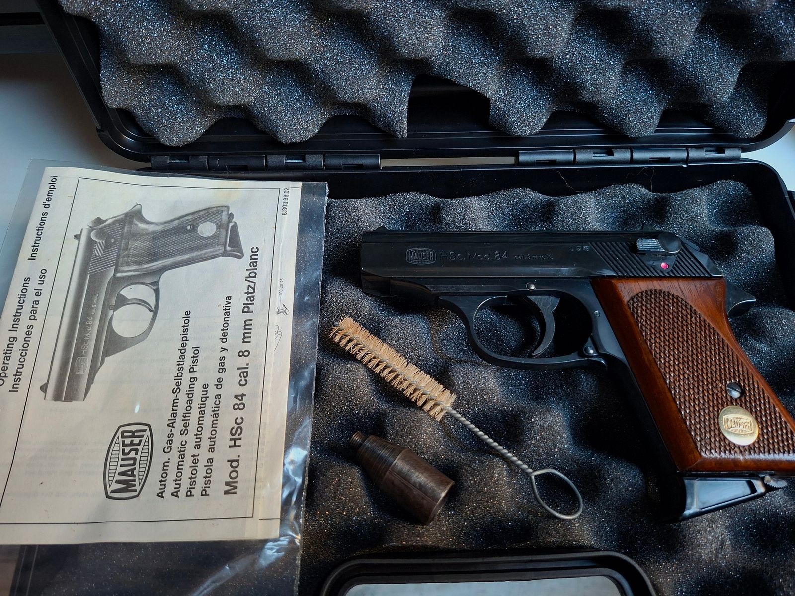 Mauser HSc. Mod.84 Kaliber 8mm Knall