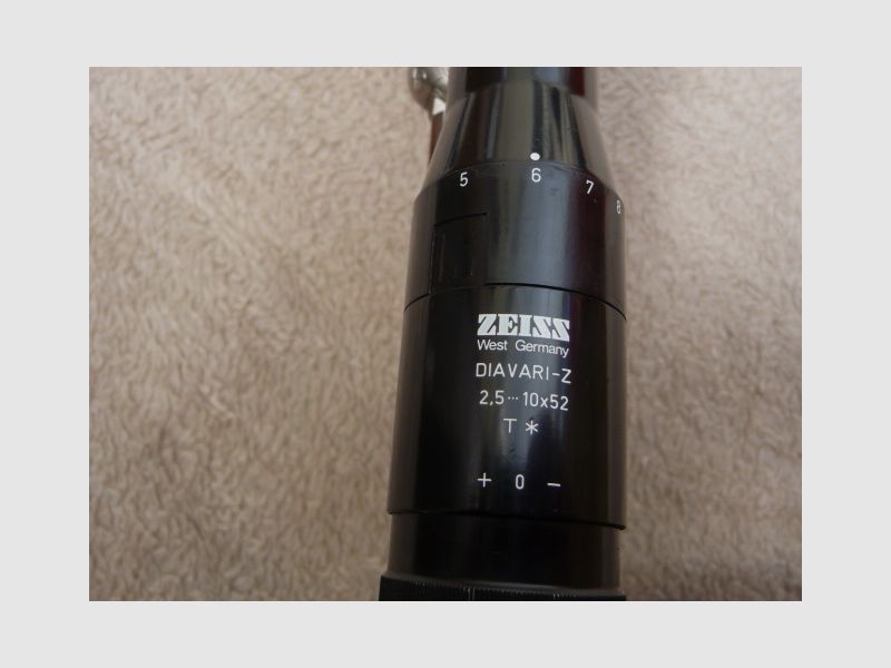 Wiercenie Krieghoff Trumpf, .30-06 i 20/76, sep. napięcie kulowe, EL 44 Extra .22 Mag., Zeiss 2,5-10x52 A4