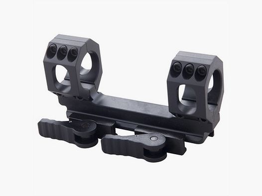AMERICAN DEFENSE MANUFACTURING 1″ 0 MOA ZIELFERNROHRMONTAGE, SCHWARZ