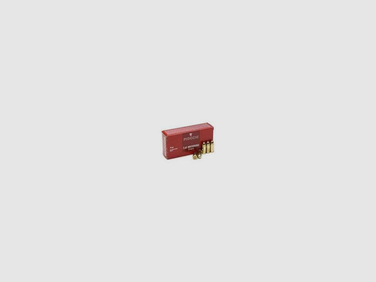 Patrone Fiocchi c/7.65brw fmj 73gr