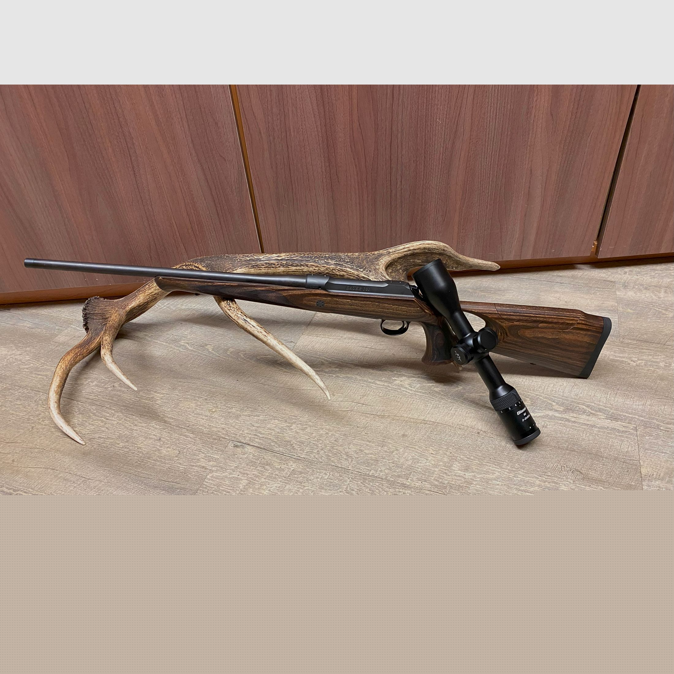 Sauer 101 GTI, avec Blaser B2 2-12x50 iC S, avec rail