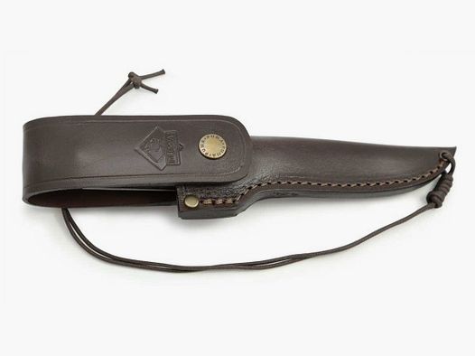 Leather sheath for extension measuring tape