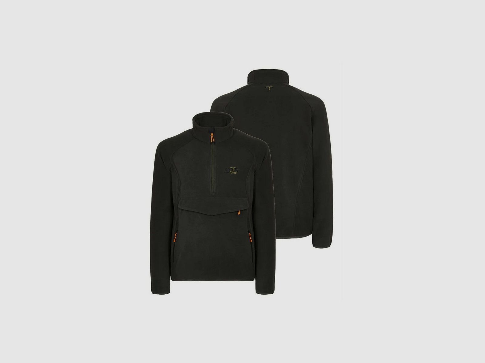 Zotta Forest - Fleecejacke Saigon für Männer mit Fernglashalterung grün
