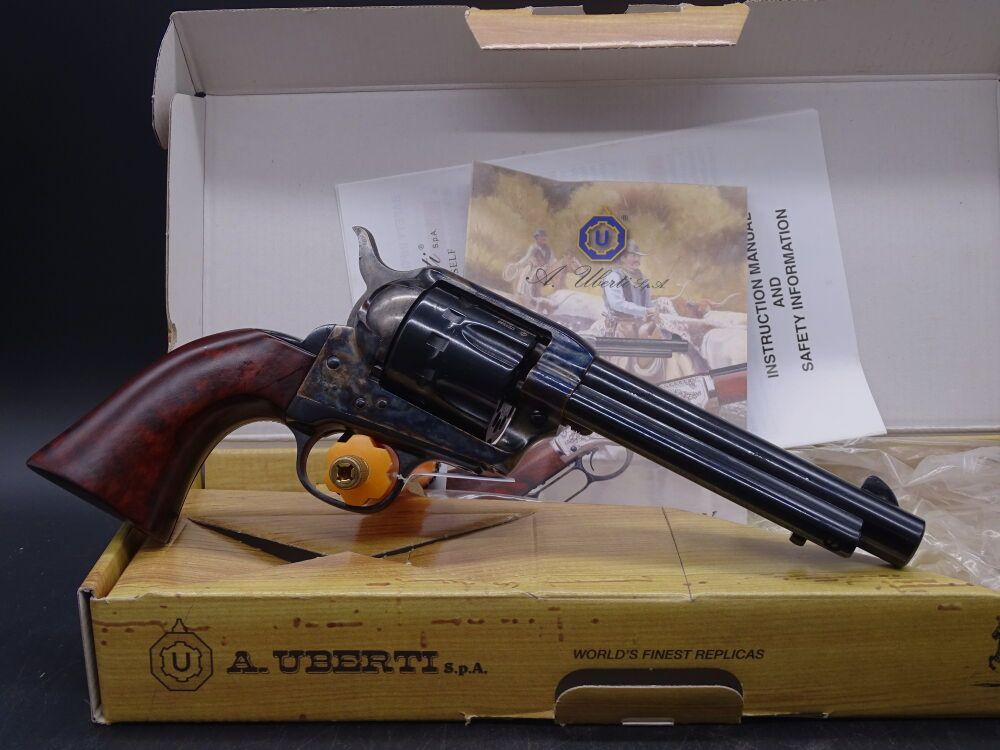 Uberti 1873 Cattleman 5 1/2 " Kaliber .22lr 12 Schusstrommel 1873 Cattleman, Bild 3 von 4