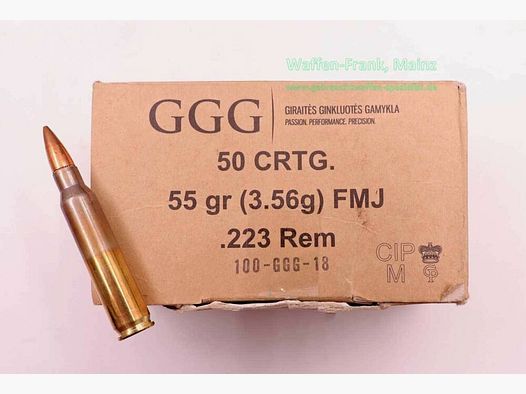 ggg-ammo, Litauen Büchsenpatronen .223Rem