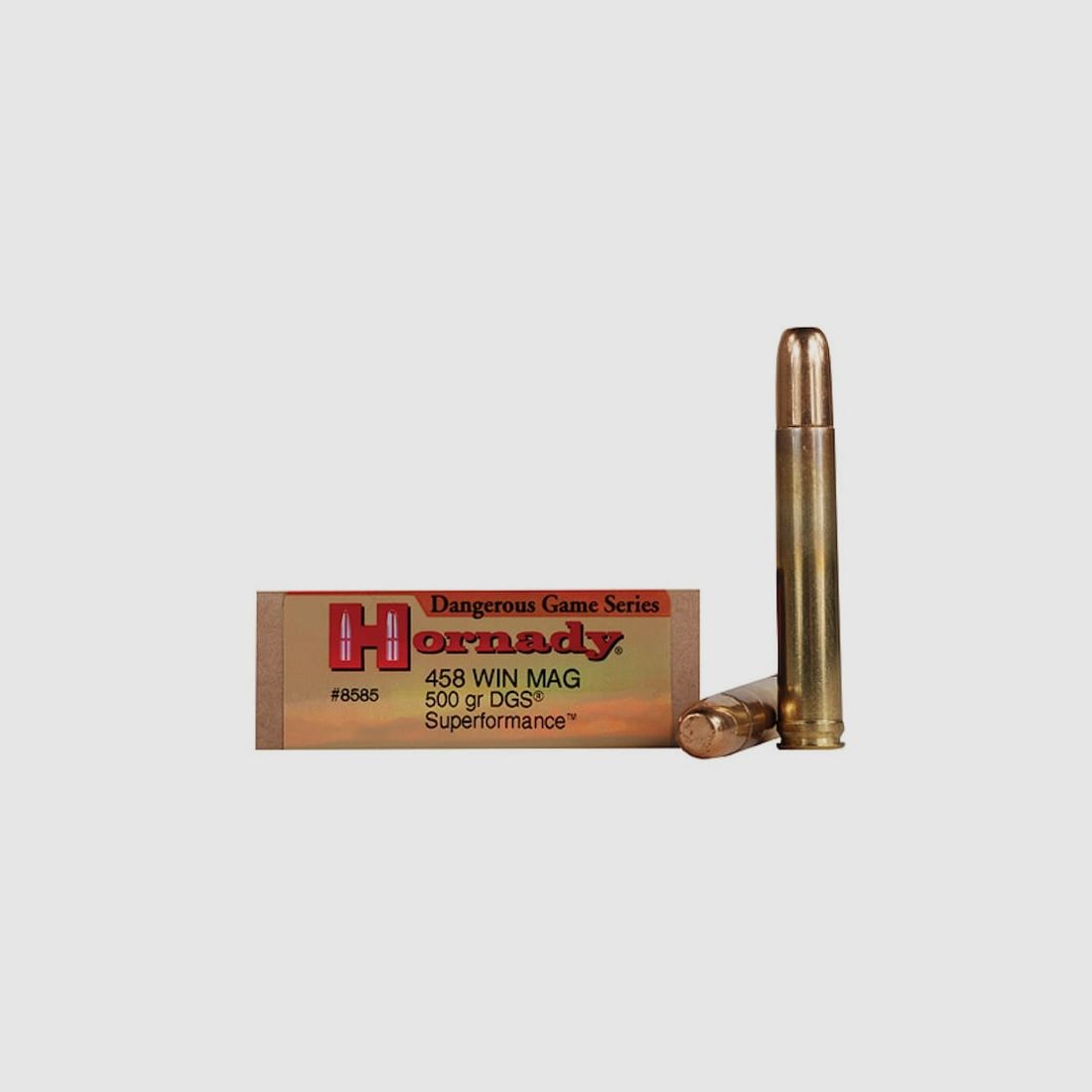 Hornady Superformance .458 Win. Mag. 500GR SST 20 cartridges